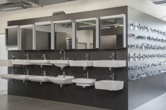 Bild Nummer 08-008-097<br>Wandsystem für Sanitärsortimente