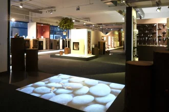 Bild Nummer 08-001-097<br>LED-Bewegtbild in der Ausstellung
