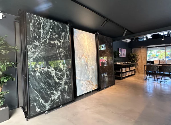 Querschiebeanlage für Großformate