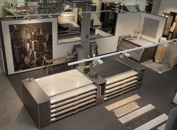 Ausstellung für den Fliesenhandel