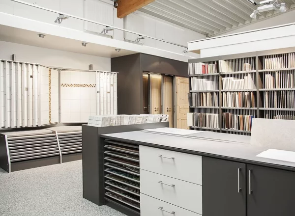 Kompakte Präsentation für den Fliesenleger