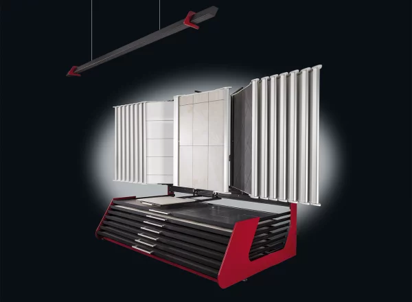 Wand- und Bodenfliesen elegant präsentiert