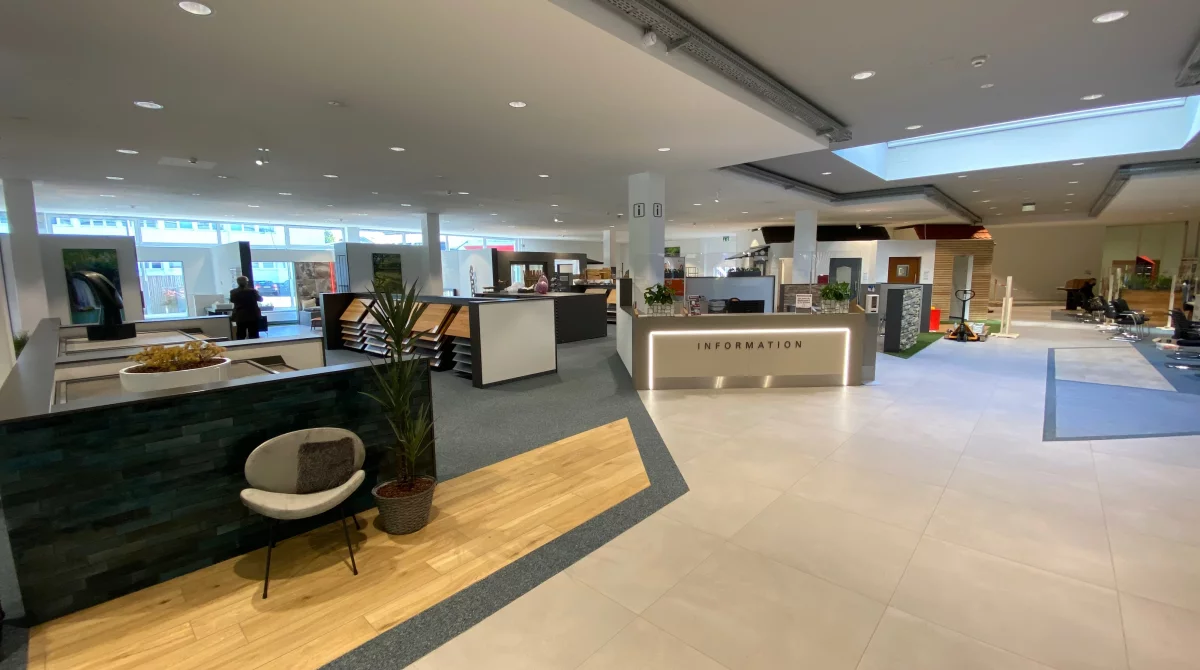 moderne Ausstellungsräume