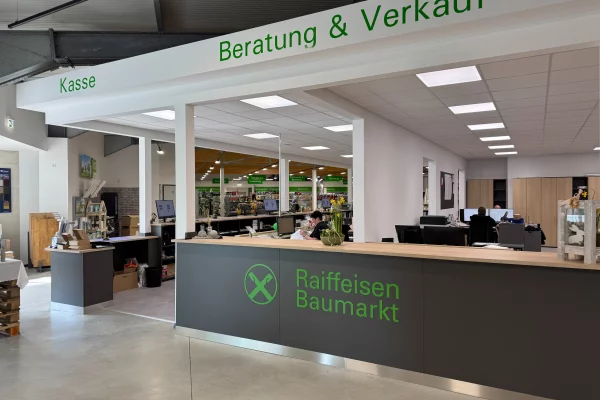 Neueröffnung des Raiffeisen Baumarkt Ottrau