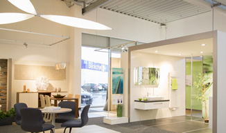 Optimale Beleuchtung im Ausstellungsraum